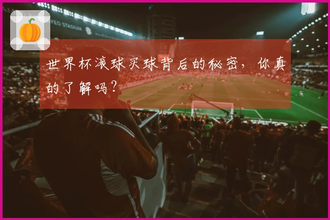 世界杯滚球买球背后的秘密，你真的了解吗？