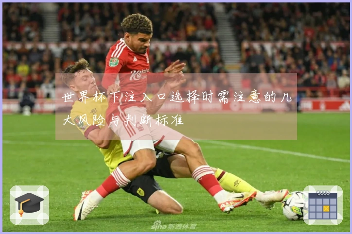 世界杯下注入口选择时需注意的几大风险与判断标准