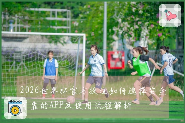2026世界杯官方投注如何选择安全可靠的APP及使用流程解析