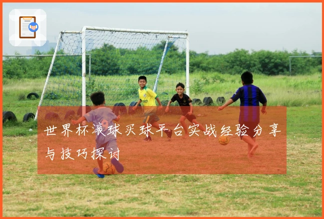 世界杯滚球买球平台实战经验分享与技巧探讨